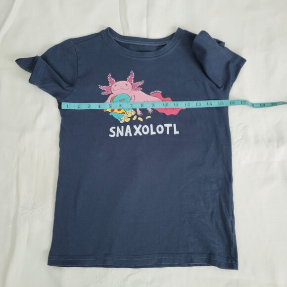 Kids Life is good Blue Crusher Snax a lot short sleeve T-shirt Large - Picture 5 of 7